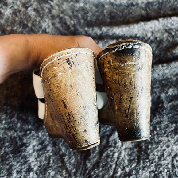 B O C Born Concept Sz 10 White Wedge - Picture 3 of 7